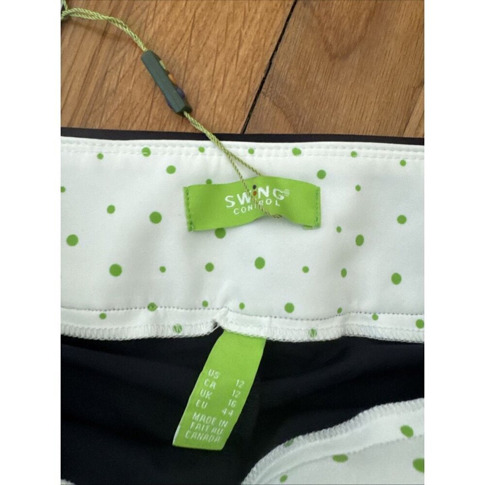 Swing Control Women's Navy Skort Athletic Tummy Control Tennis Golf Size 12 - Picture 5 of 6